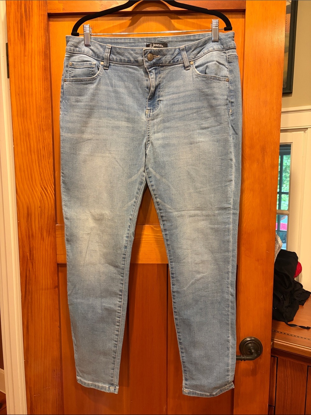 d. jeans Light Wash Skinny Jeans